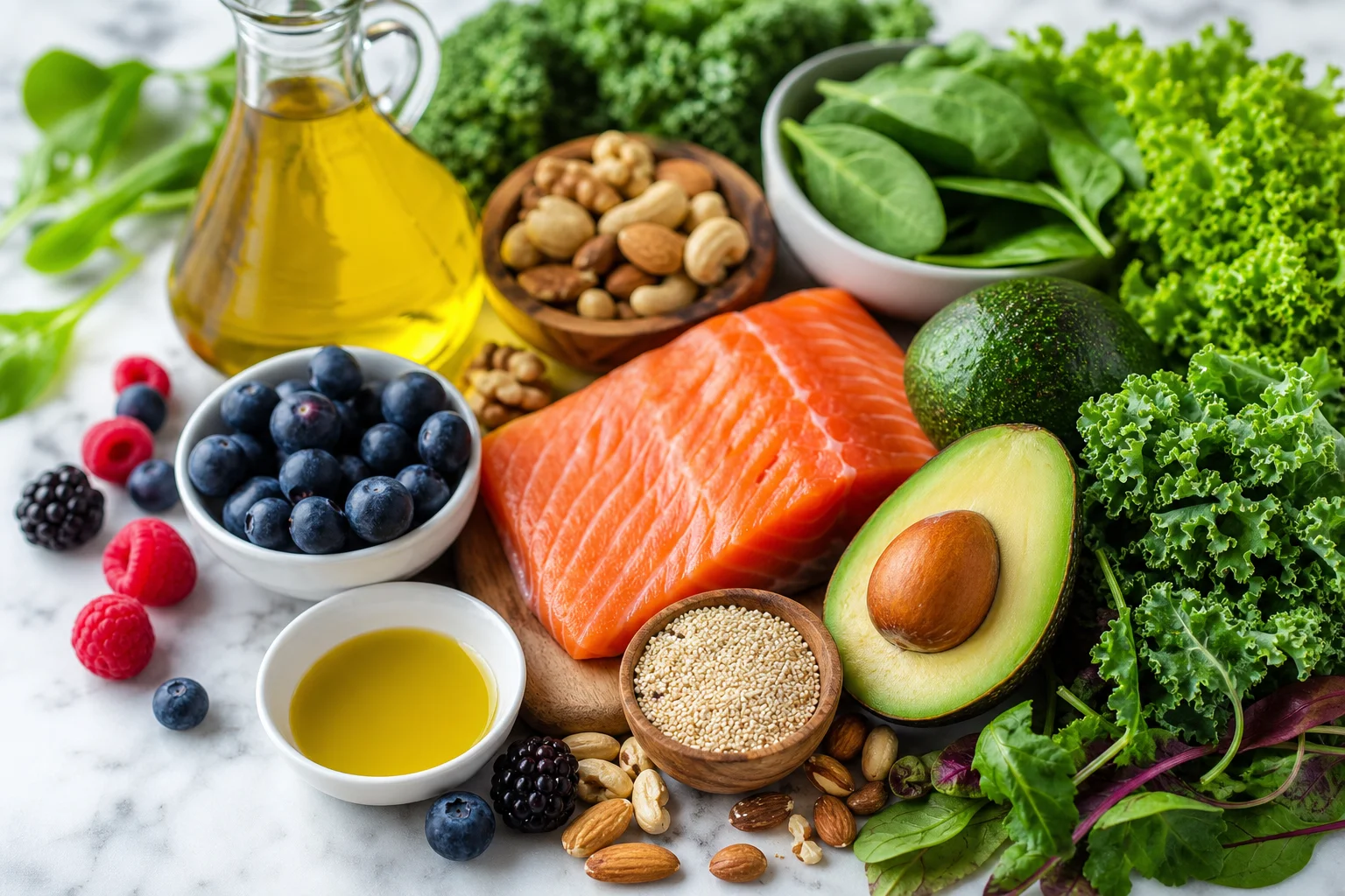 Close-up of fresh ingredients